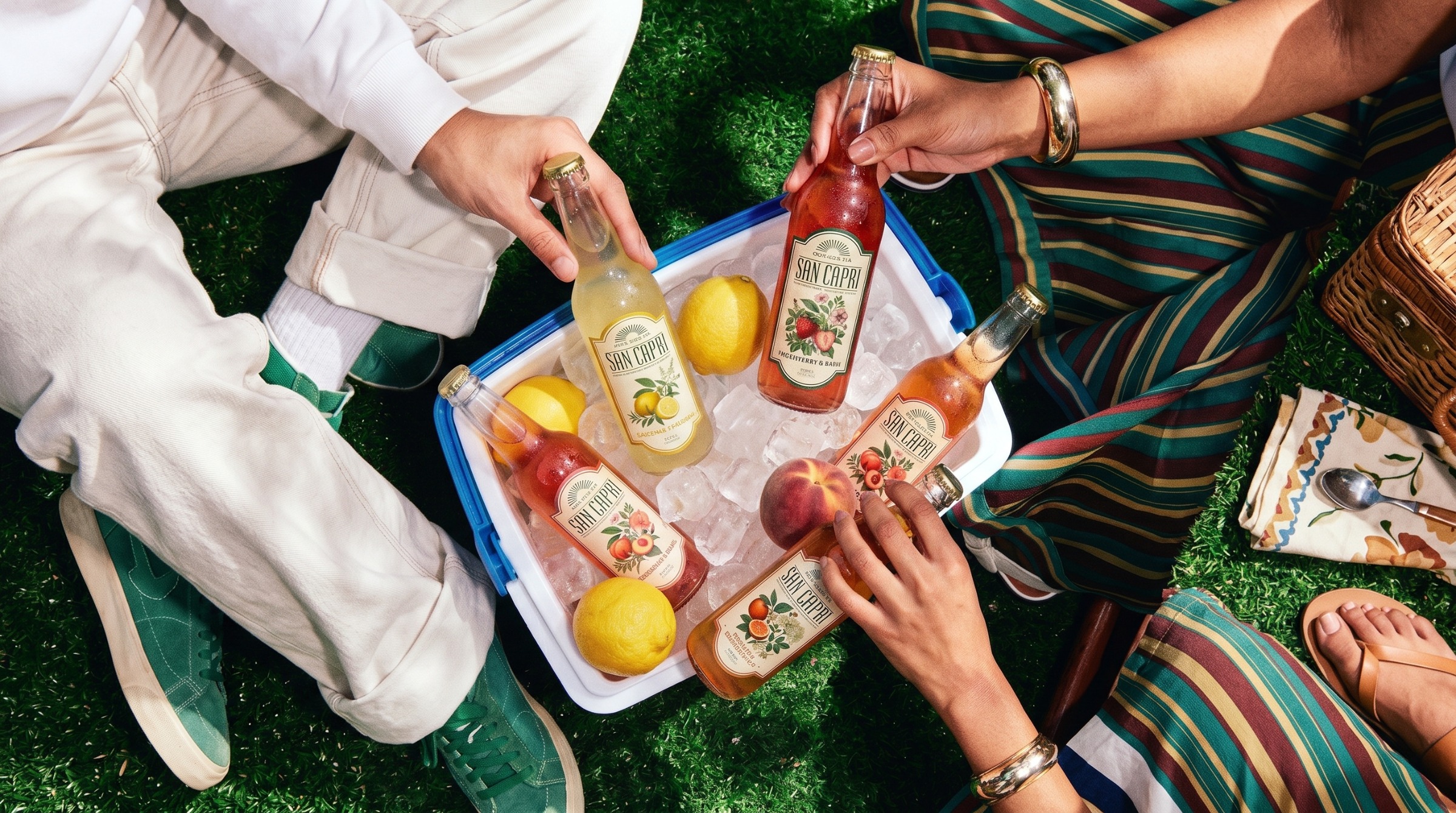 San Capri | Craft Iced Tea | Branding&Packaging Design Image 11