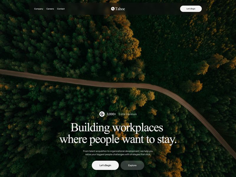 Tah0e by Clay Studio - Agency design asset by framer