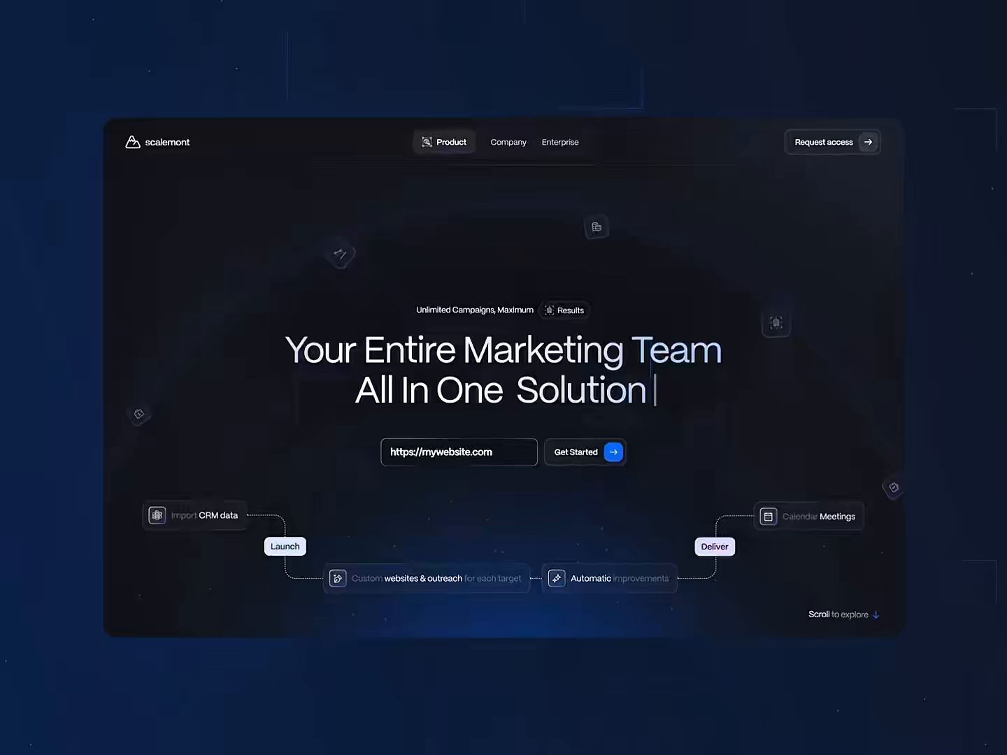 SaaS Marketing Website by Mirhayot for Eloqwnt