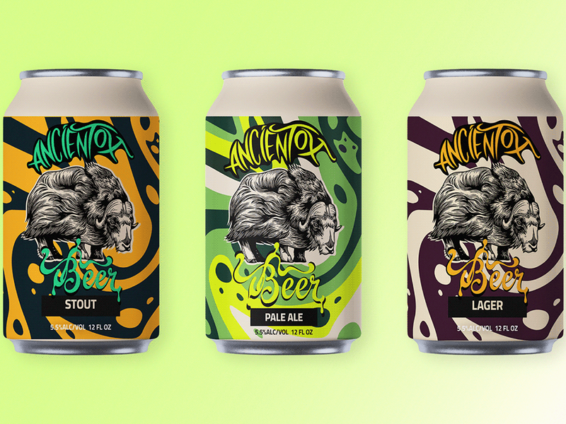 Ancient Ox Beer | Branding & Packaging