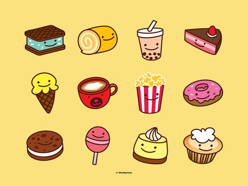 Sweet Squad Assembled! 🍩🍰🧁 by Wackymons