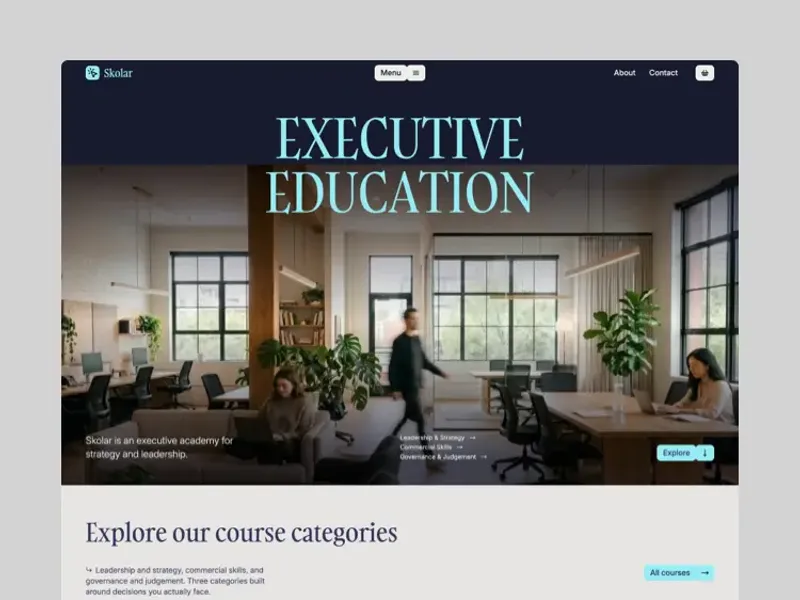 Skolar by Metrik - Uncategorized design asset by webflow