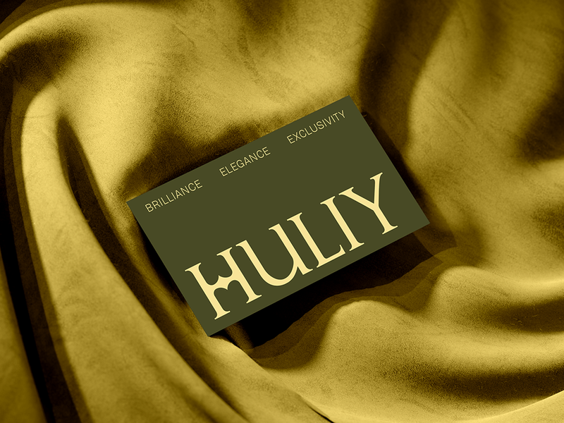 Huliy Luxury Jewelry Visual Identity