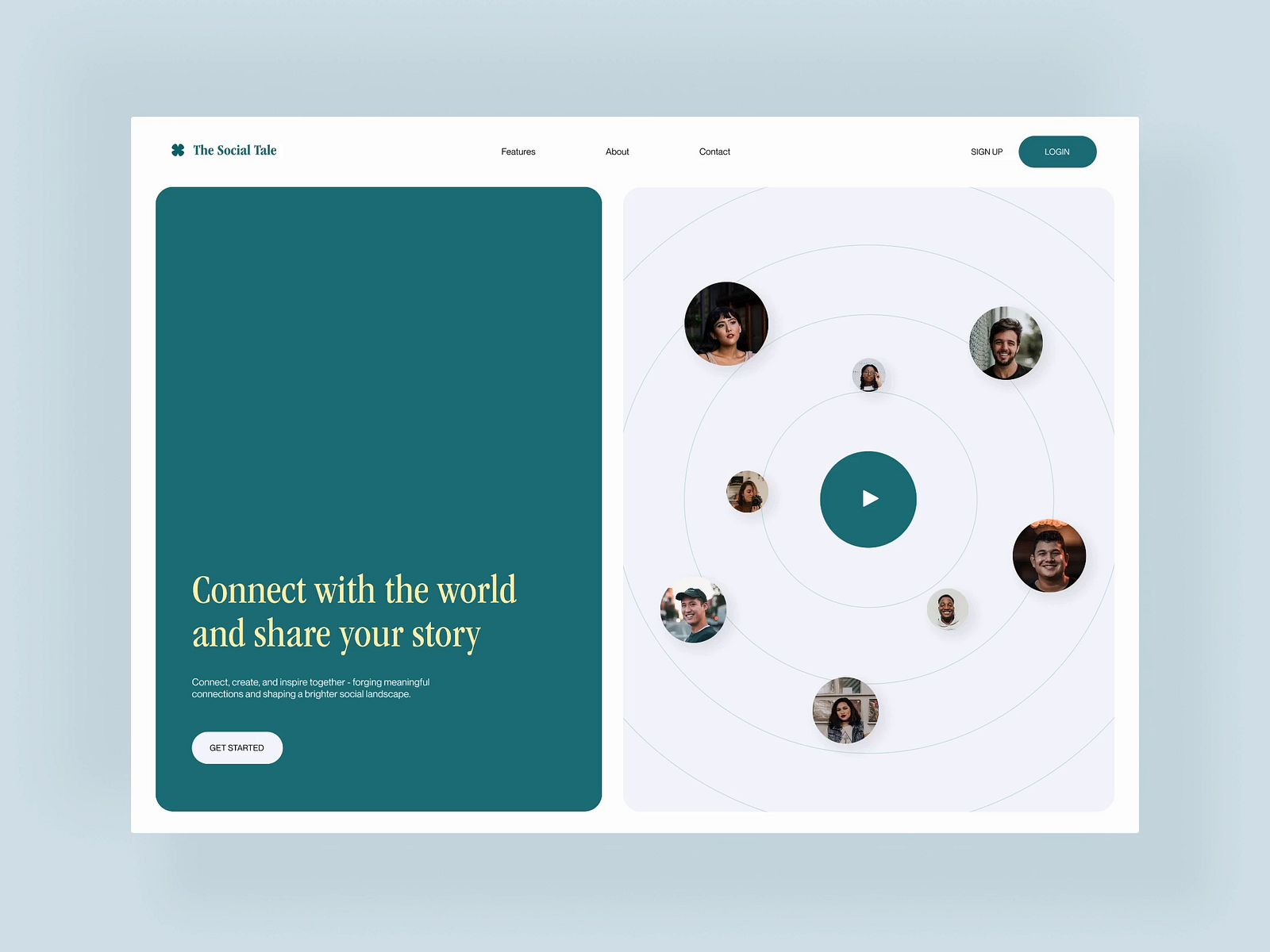 Landing page ⛳️ 