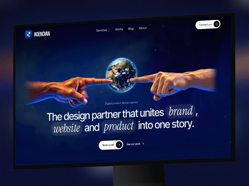 Agencian Studio — Framer template for design agencies