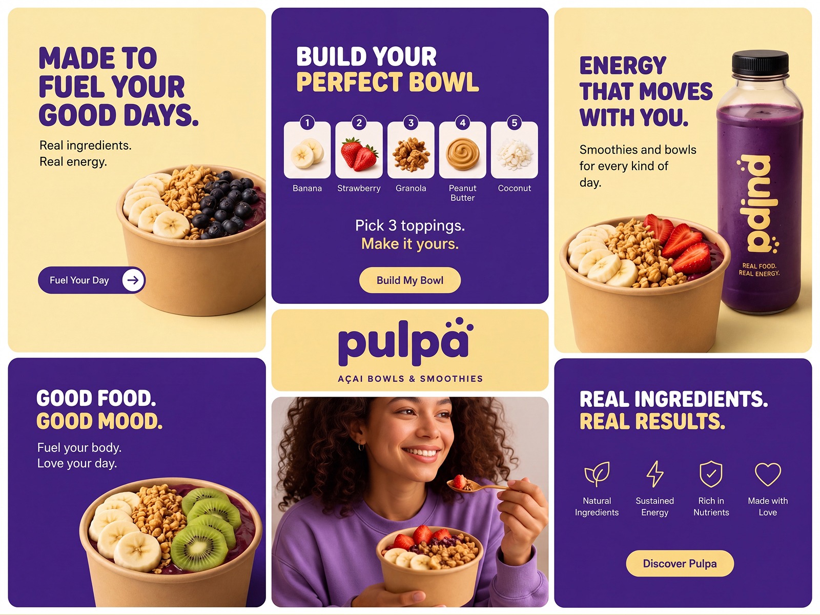 Special Food Logo Branding Pulpa