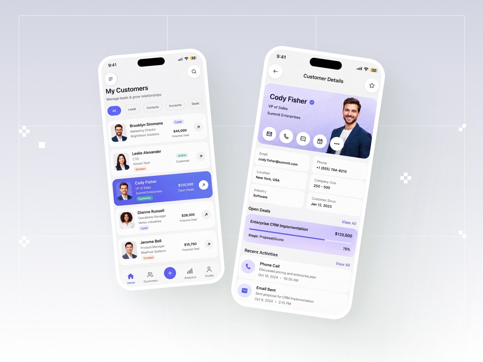 SalesCRM – Modern CRM Mobile Experience Image 0