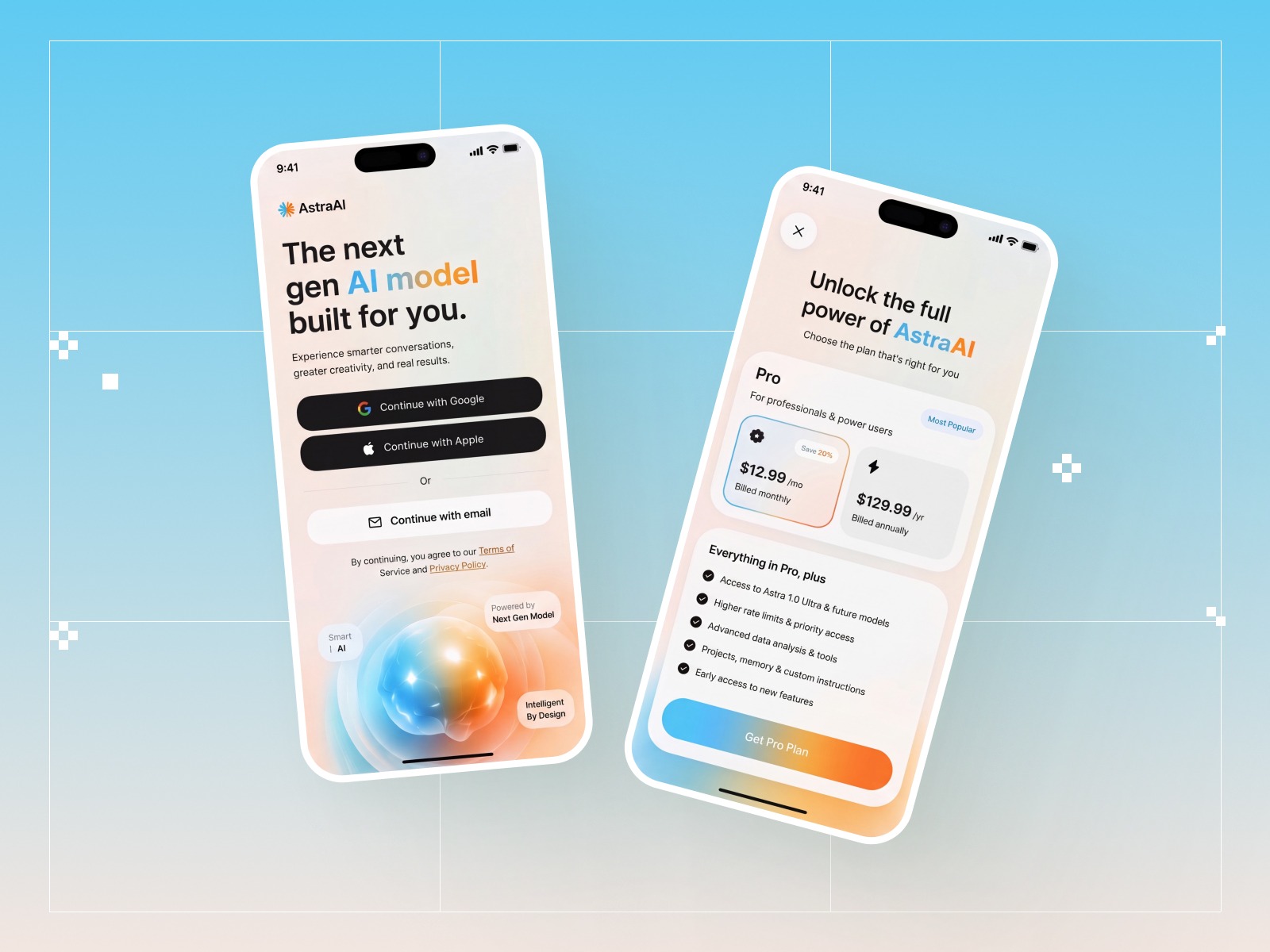 Astra AI - Intelligent Productivity & AI Assistant UI Image 0