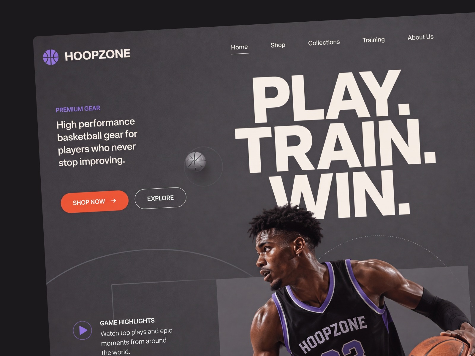 Hoopzone - Built to Play. Designed to Win. Image 0