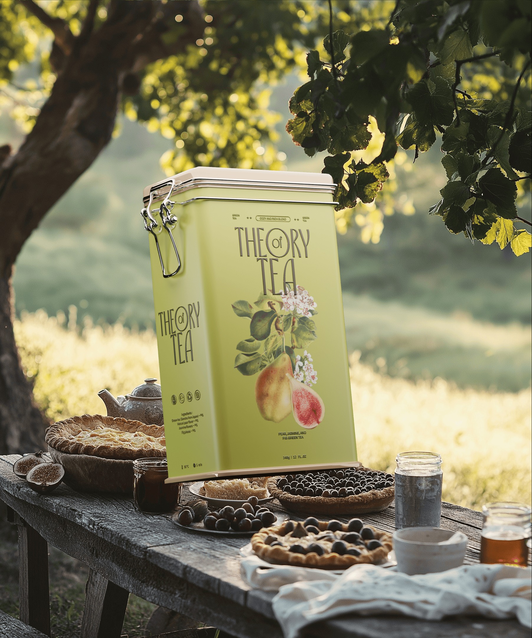 Theory of Tea – A Refined and Immersive Visual Identity Image 1