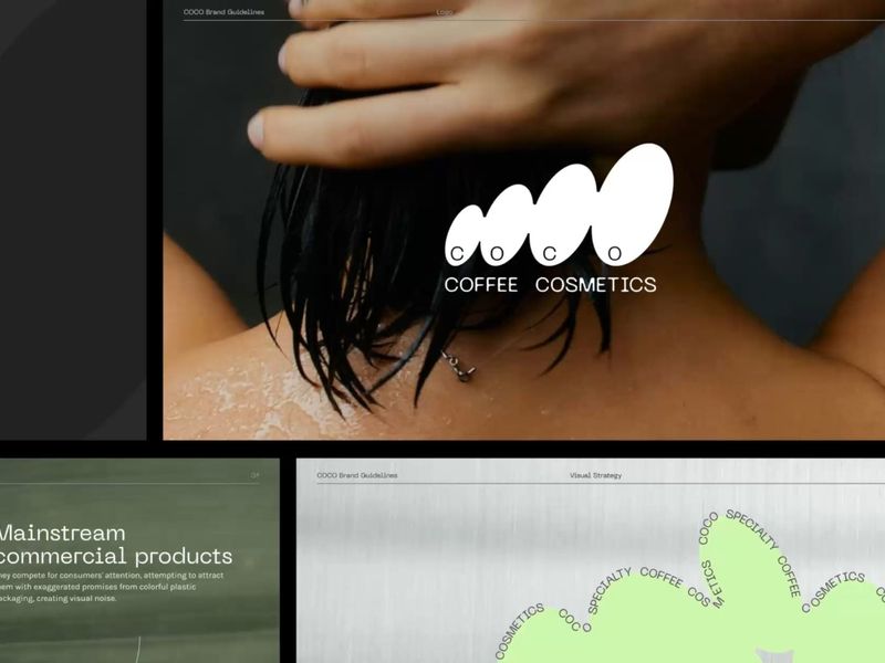 Dynamic Brand Identity for COCO Coffee Cosmetics by Heed Collective