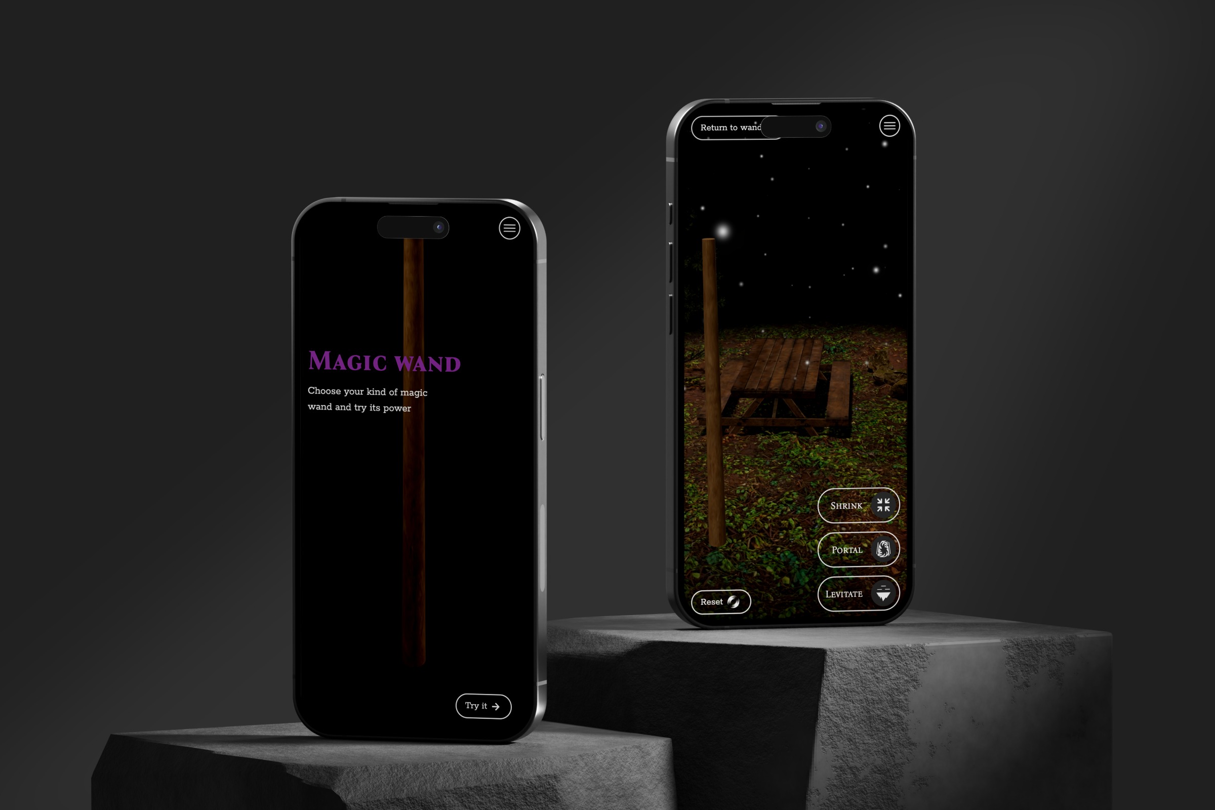 Magic Wand Website. Image 0