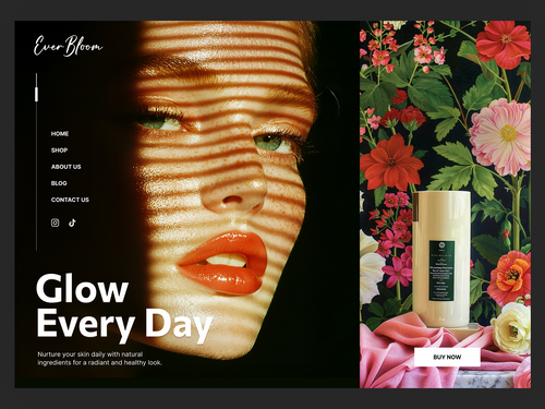 Cosmetics E-Commerce Website Design by Lumios Digital