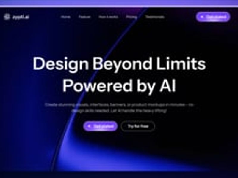 Zypti Ai - UI Design