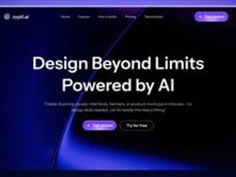 Zypti Ai - UI Design