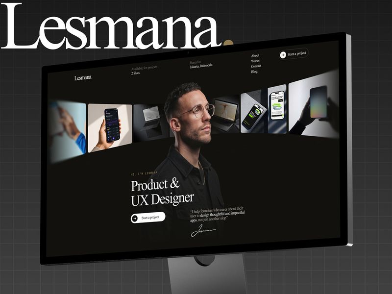 Lesmana - Product Designer Portfolio