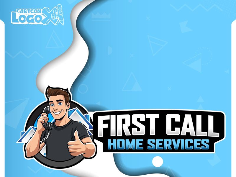 Mascot Logo and Brand Design for Handyman Services Business