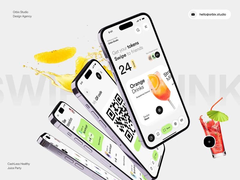 SwipeDrinks - Cashless Healthy Juice Party