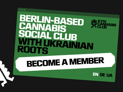Kyiv Cannabis Club Web Design Recreation