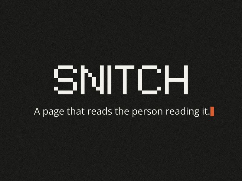 Snitch