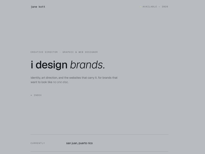 jane kott — creative director