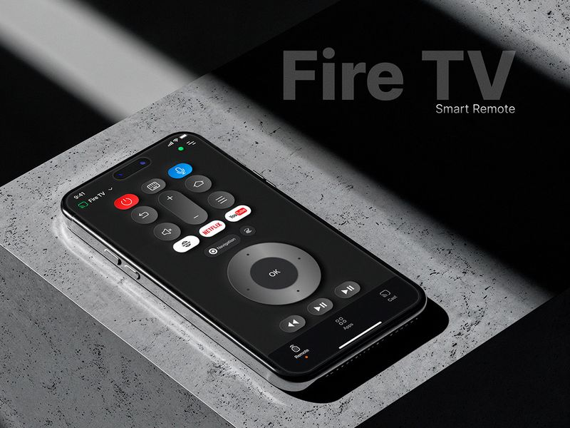 Remote Fire TV_UX UI Design | Cao Huệ