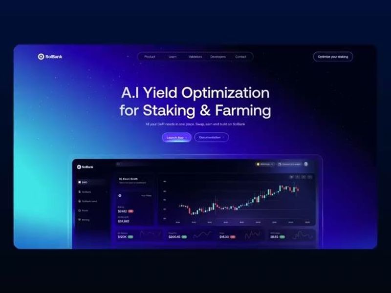 SolBank - DeFi Banking Platform
