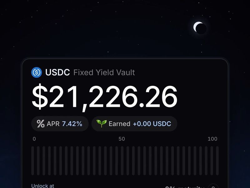 DeFi Staking Card