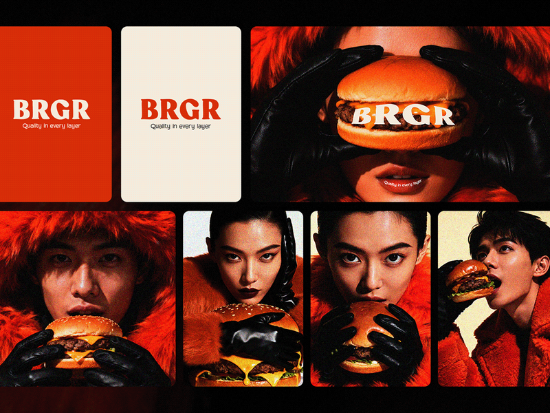 BRGR — Social Media & Logo Design