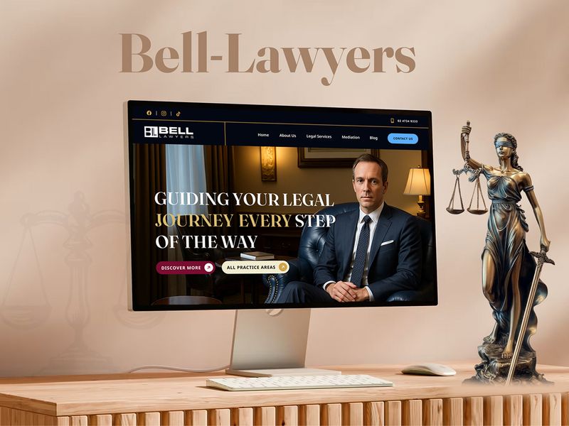 Law Firm Website Design & UX Strategy — Bell Lawyers
