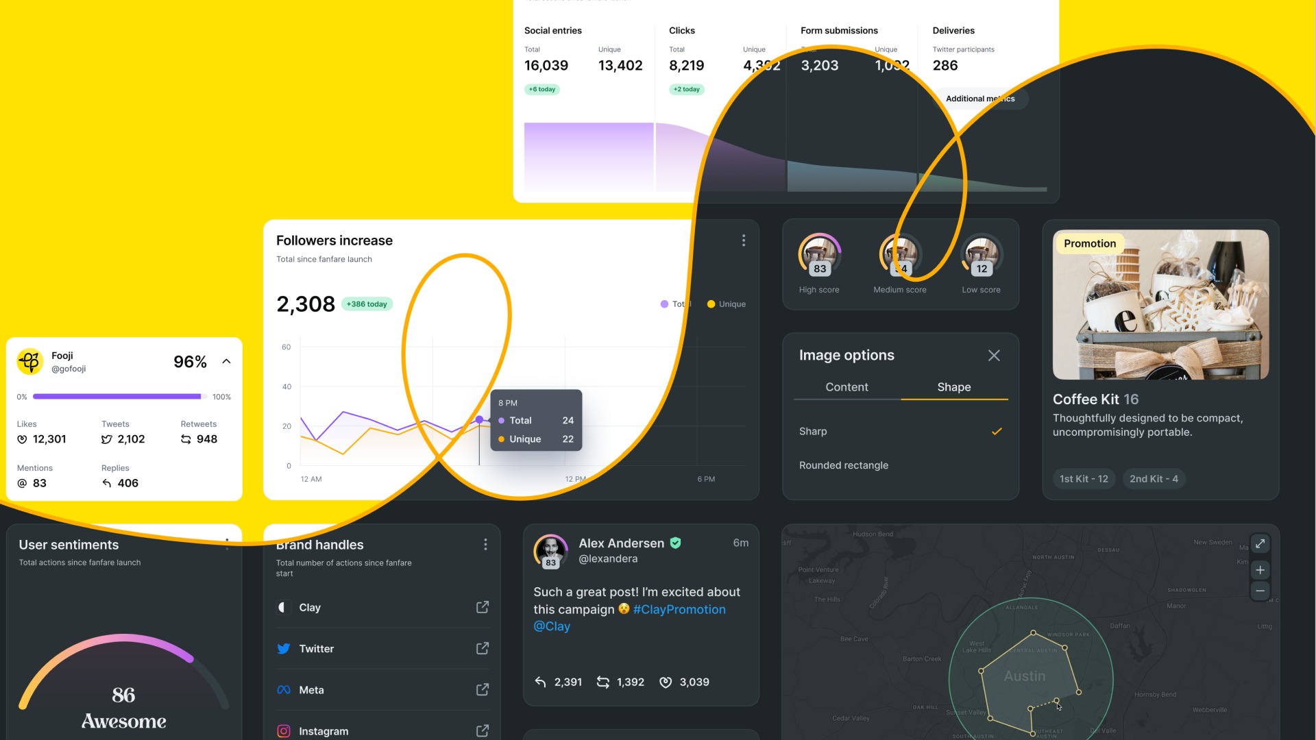 Fooji Web App & Design System Image 0