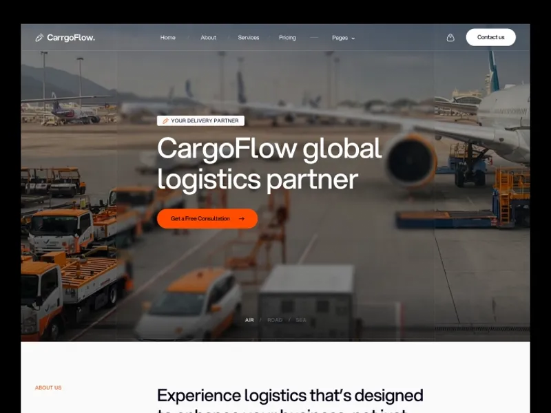 Carrgoflow by Onixtheme - Uncategorized design asset by webflow