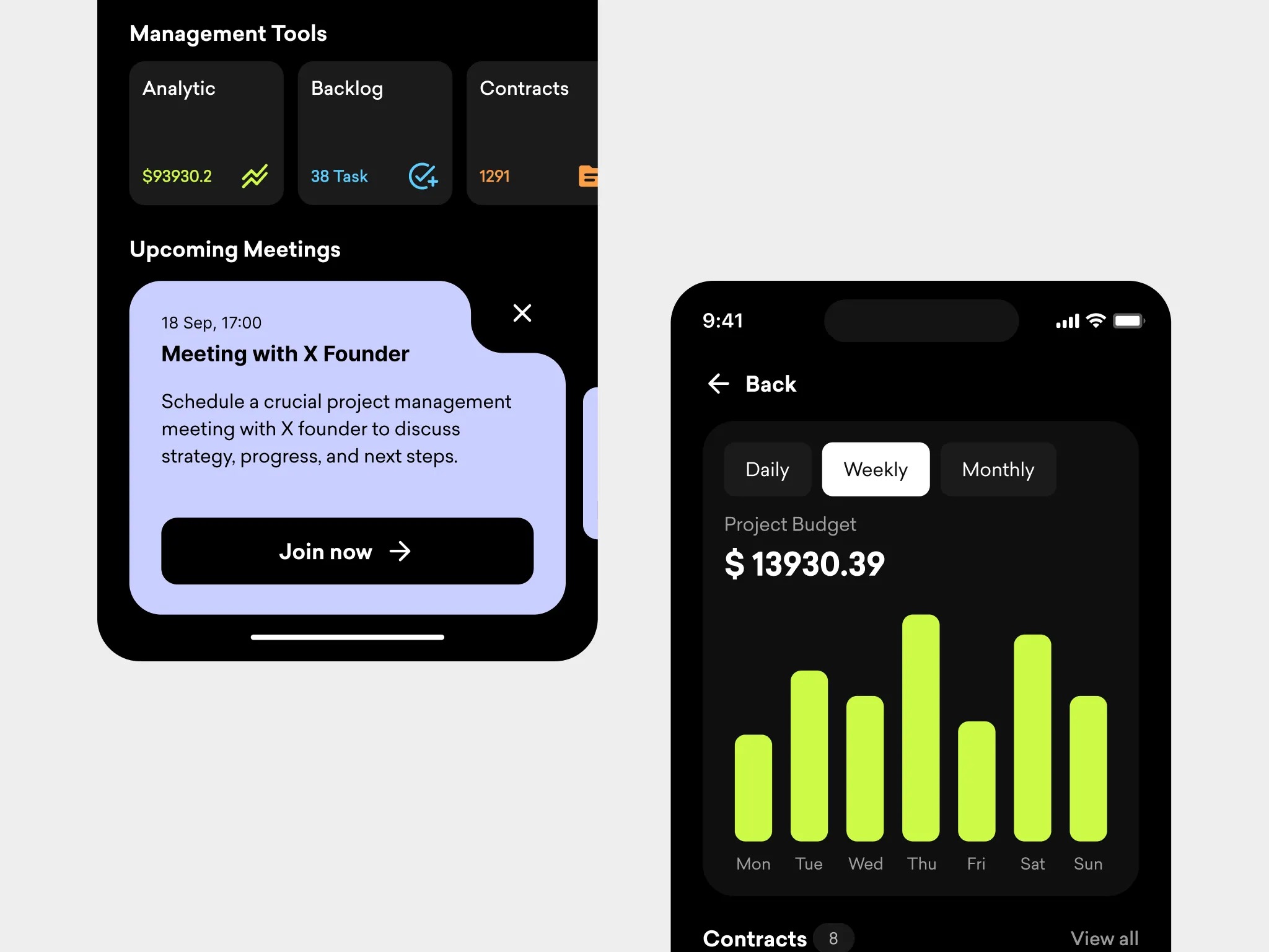 Modern Project Management App UI – Dashboard, Tasks & Team Collaboration Image 0