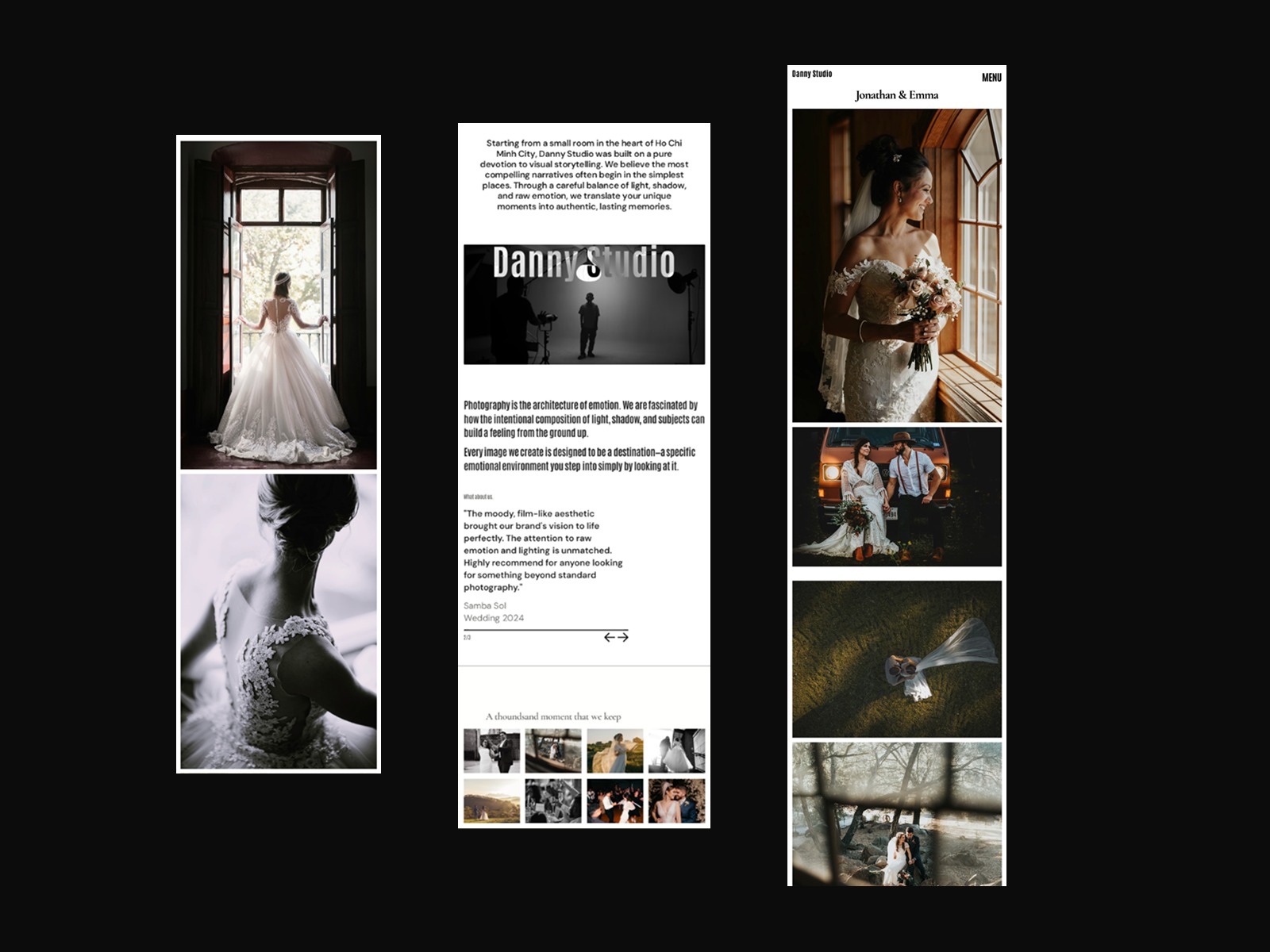 Danny Studio - Premium Framer Photographer Portfolio Template Image 1