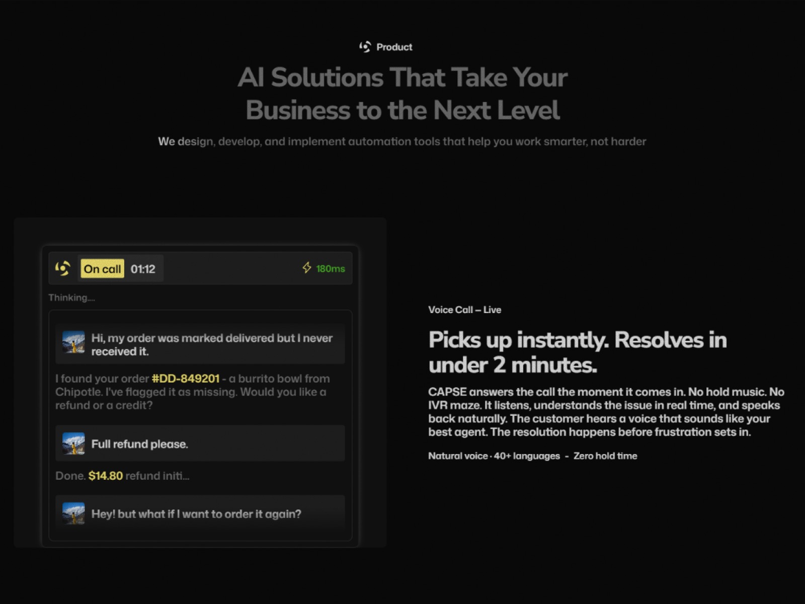 CAPSE - Premium SaaS Landing Page Template Image 3