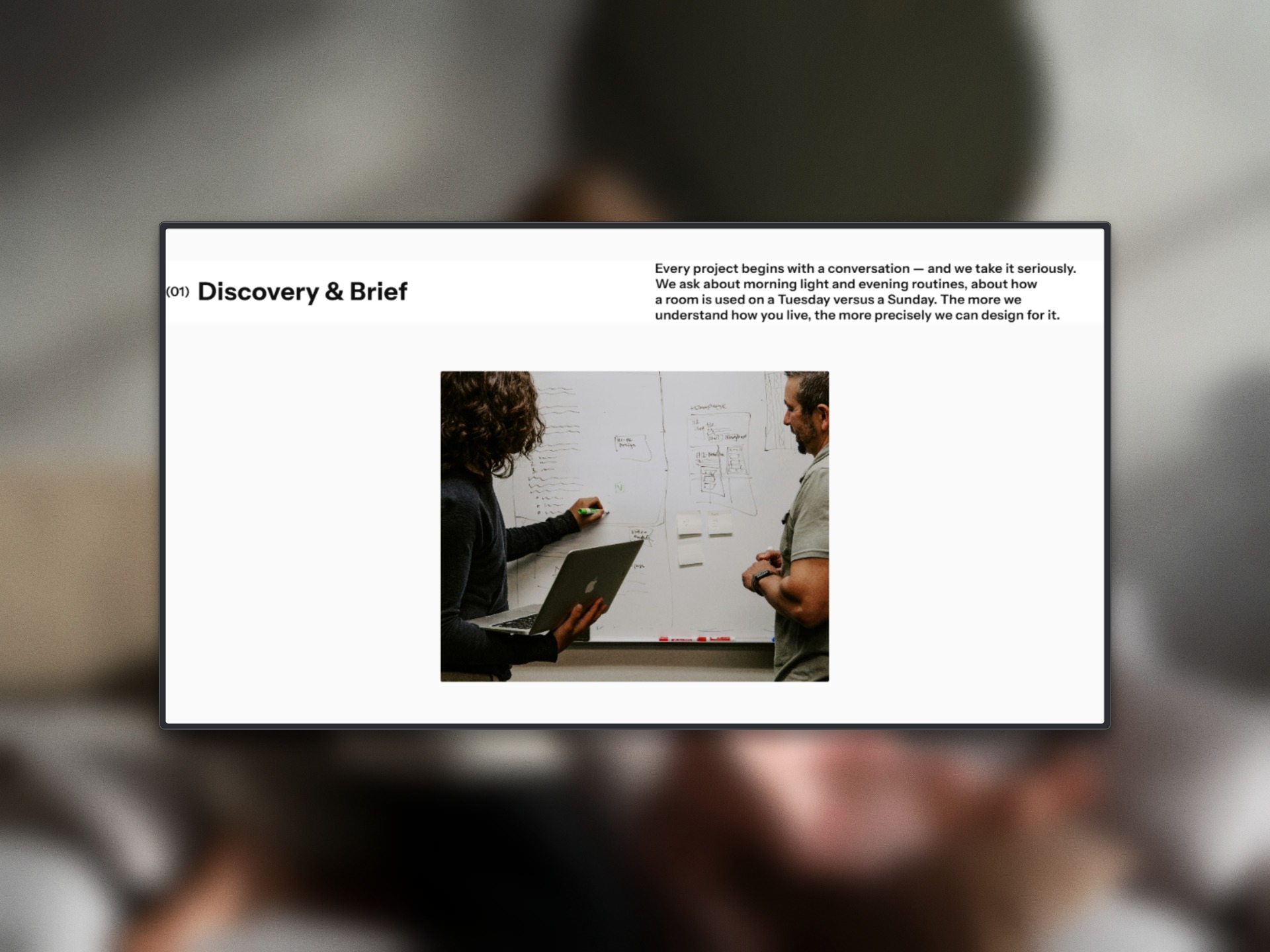 Meridian Architecture & Interior Studio Framer Template Image 5