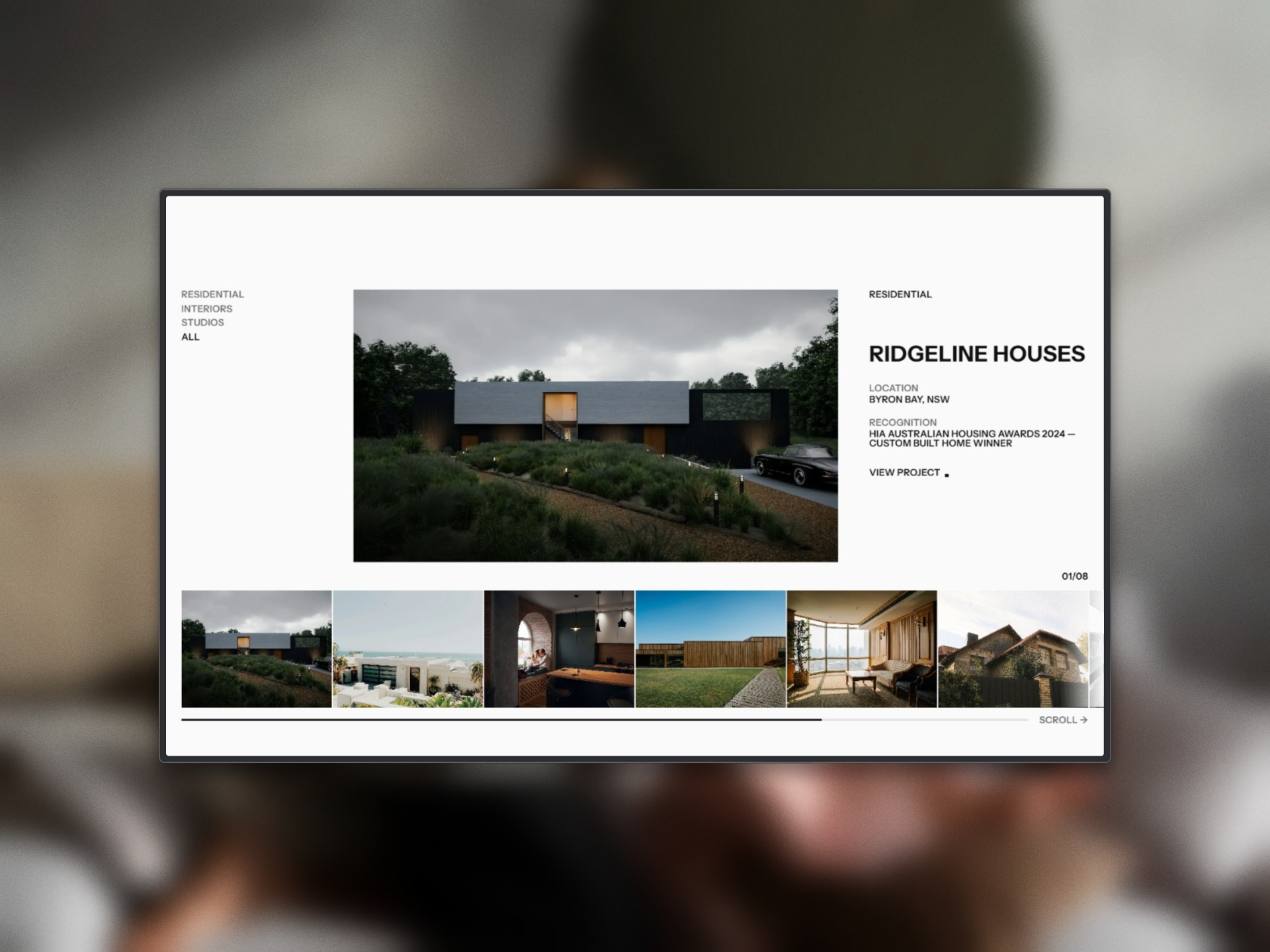 Meridian Architecture & Interior Studio Framer Template Image 8