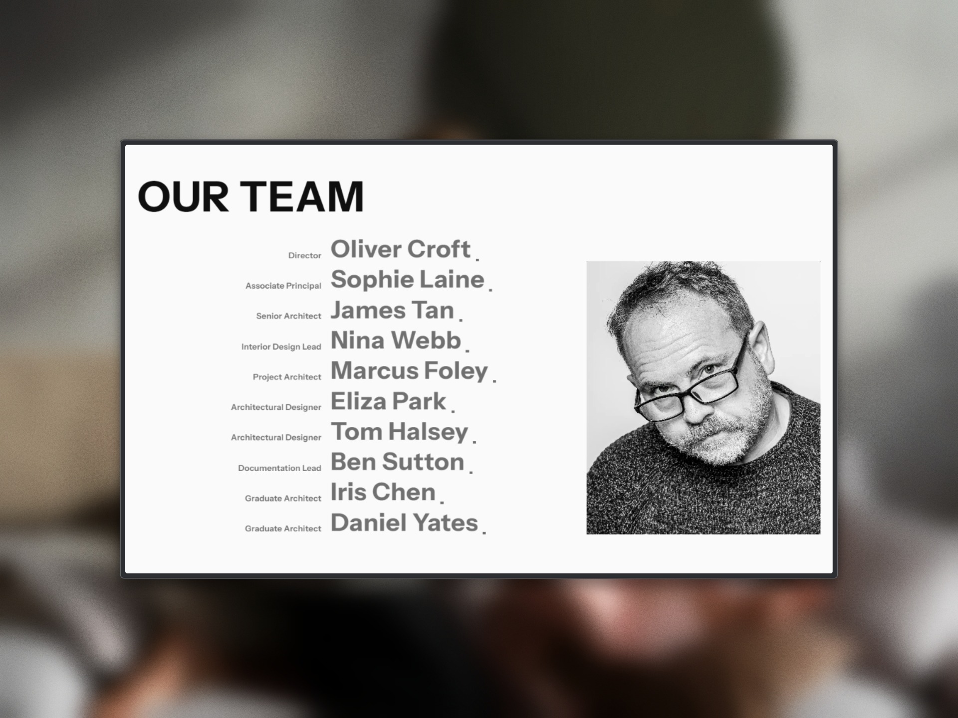 Meridian Architecture & Interior Studio Framer Template Image 9