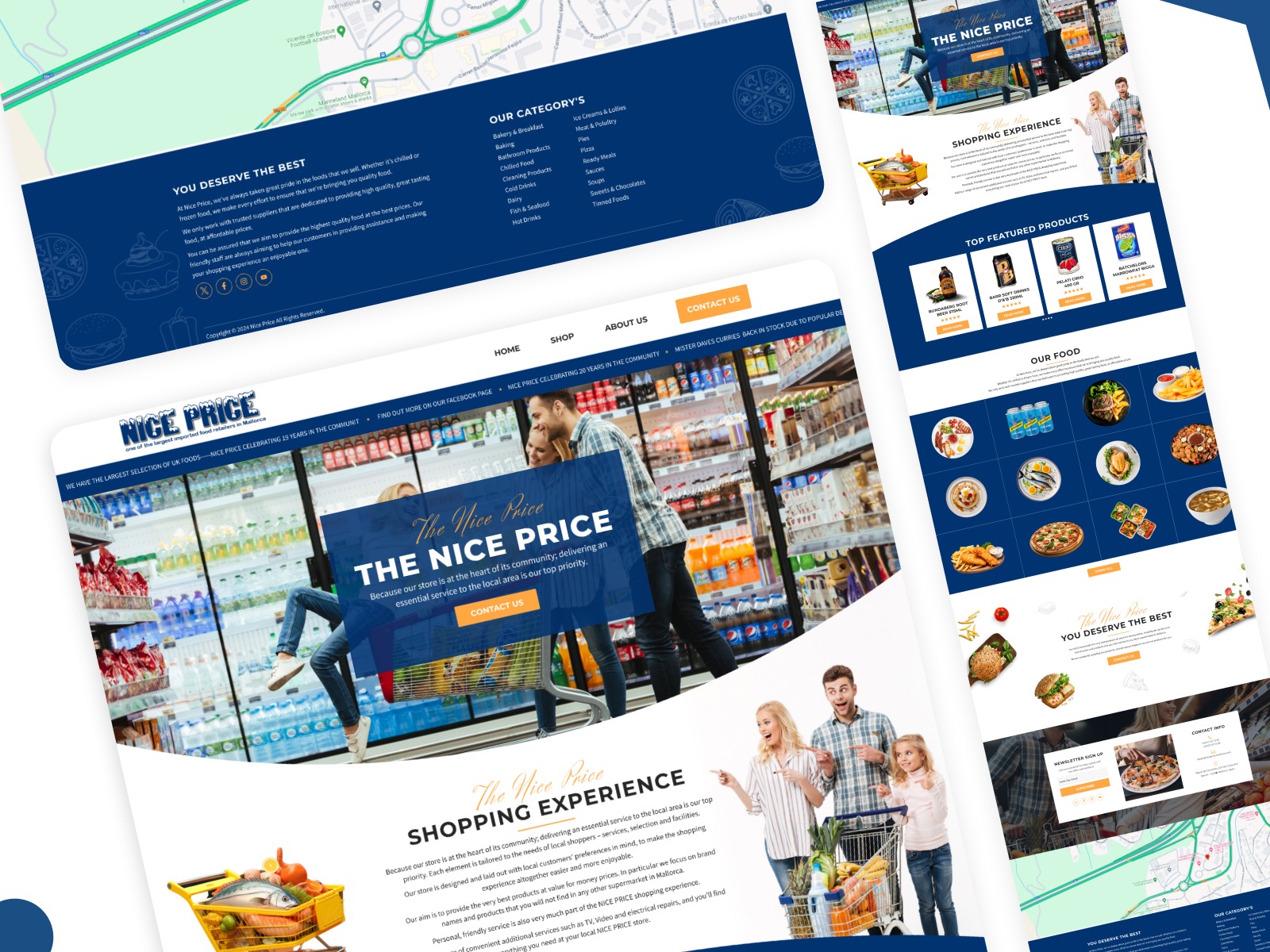 The Nice Price – Grocery E-Commerce UI Design