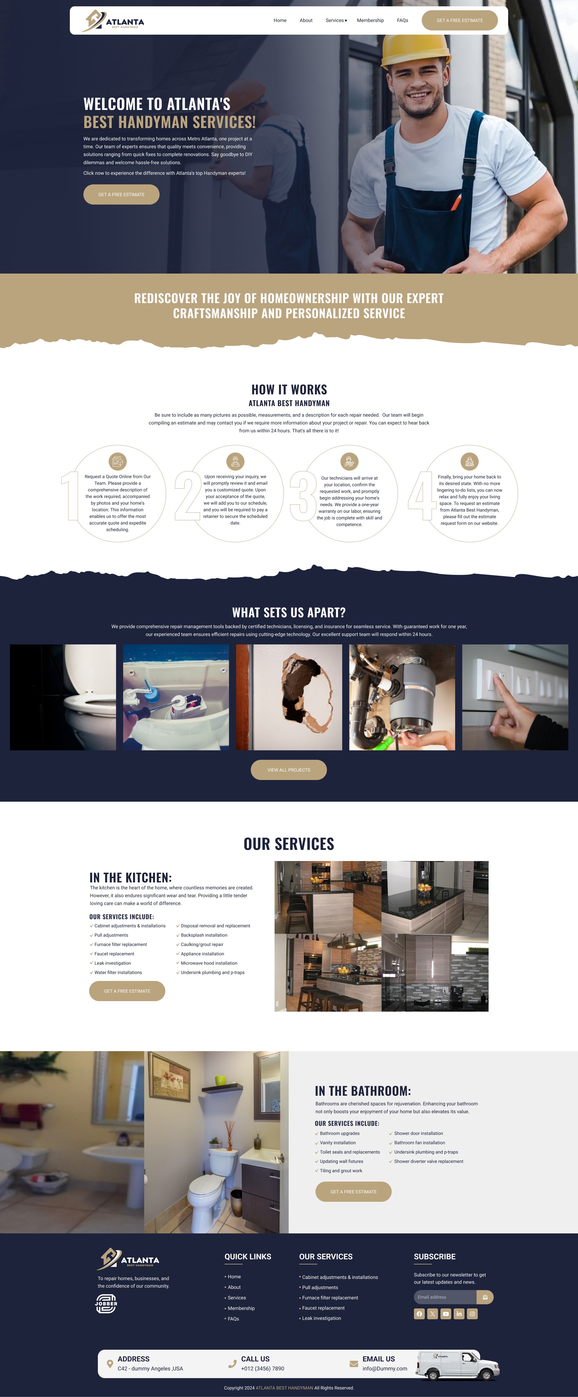 The Handyman Platform — Premium UI/UX & Web Development Image 0