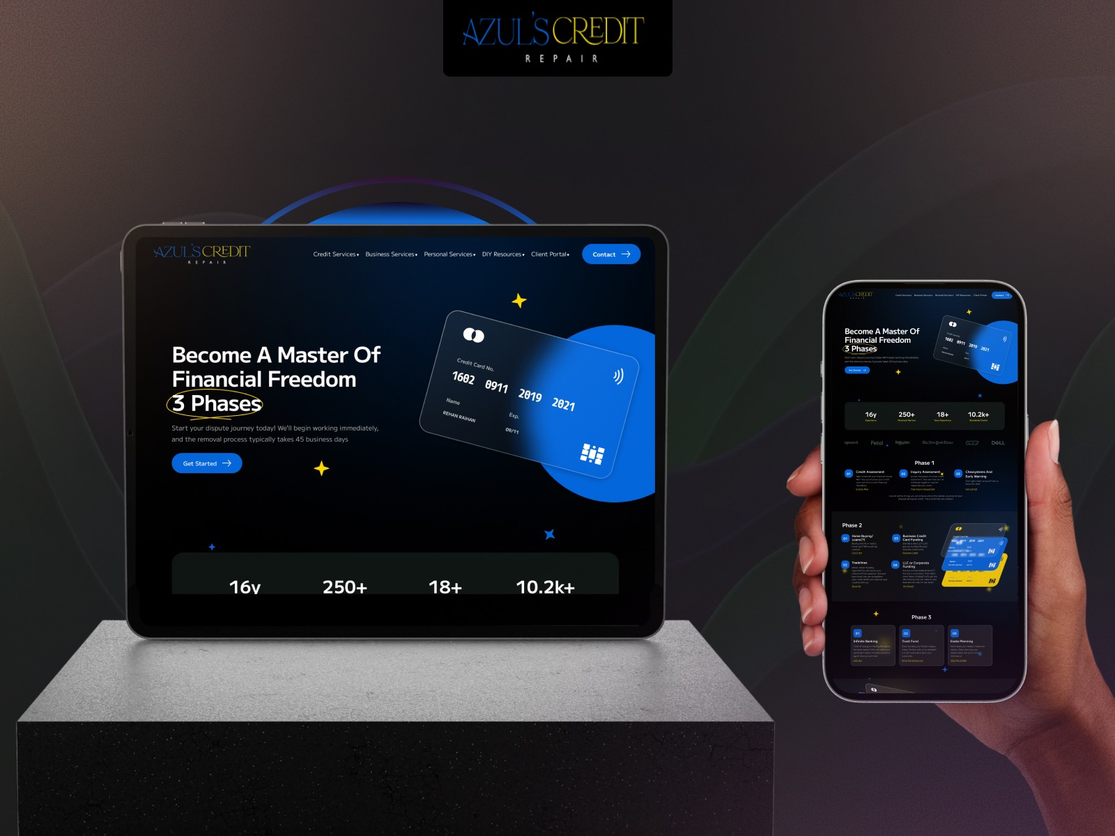 Fintech UI Inspiration: Sleek Dark Mode & Neon Accents