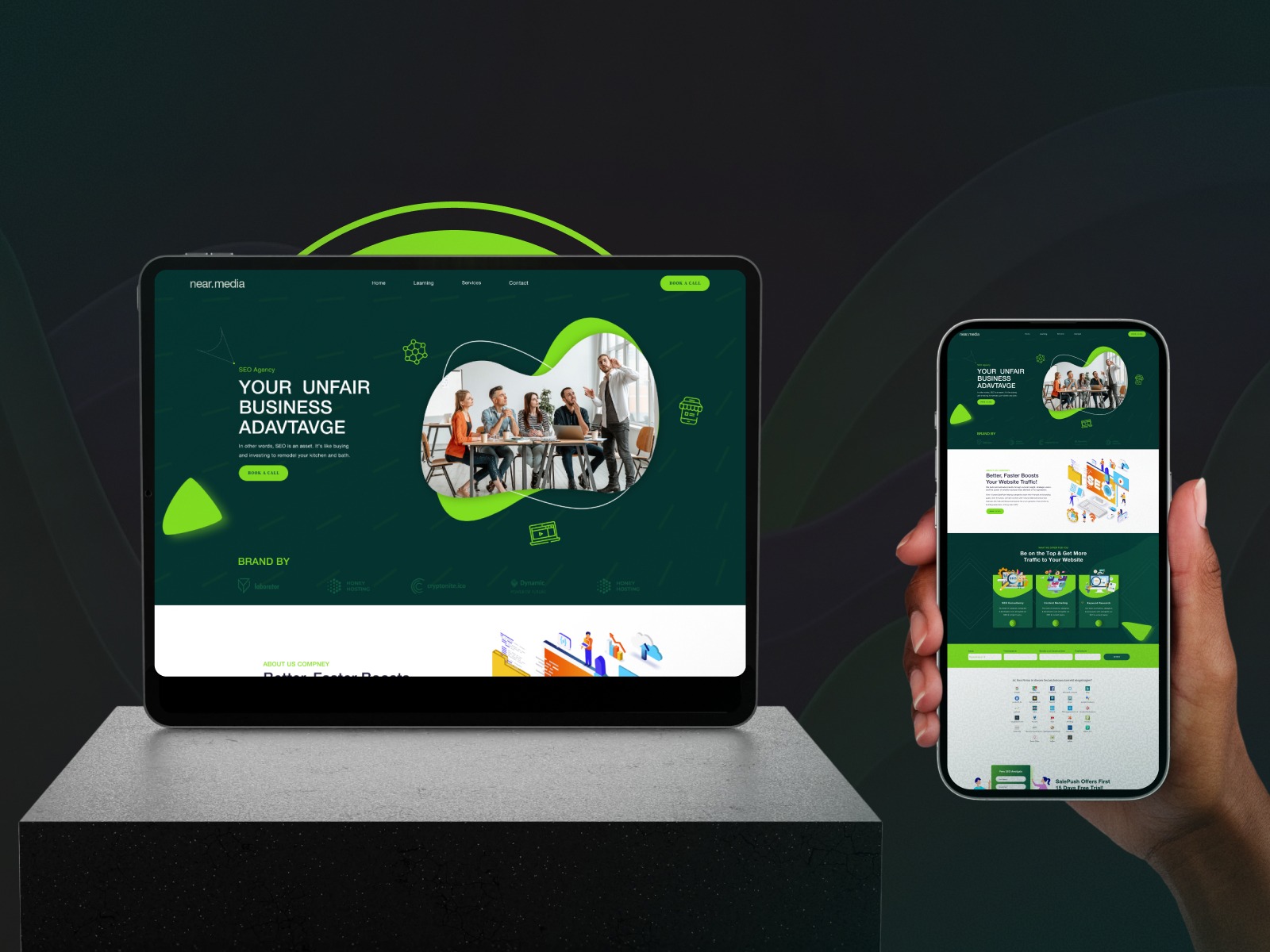 NearMedia – Marketing Agency Web Development