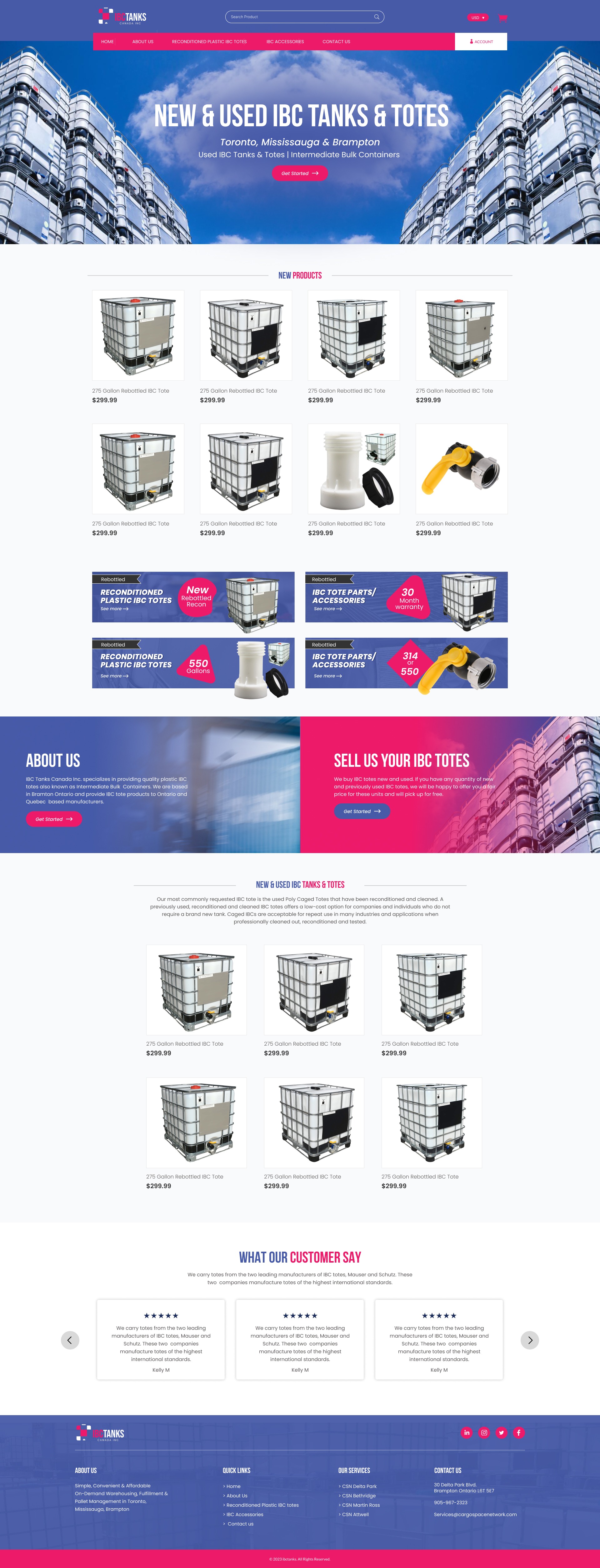 B2B Industrial E-Commerce Platform Web Design Image 0