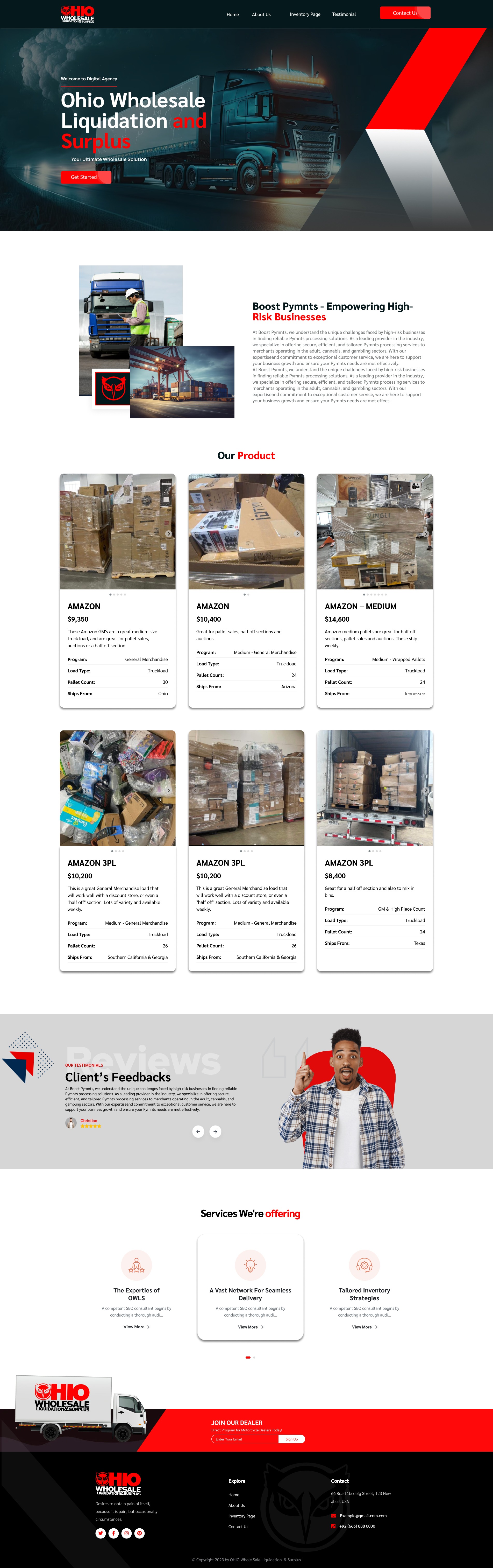 B2B E-Commerce & UI/UX Design Showcase Image 0