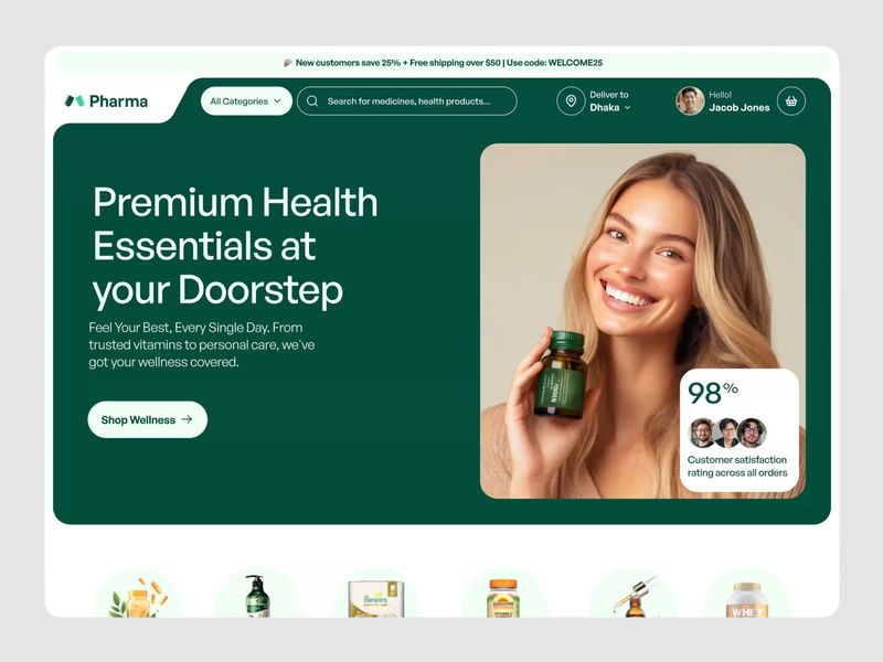 Pharma: Online Pharmacy Website