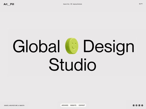 ArtPill - Awwwards SOTD