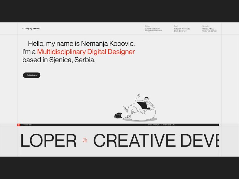 Nemanja Kočović | Freelance Designer & Developer