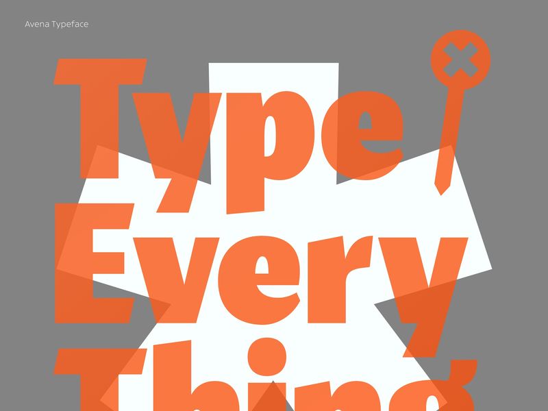 Avena Typeface by Typeverything