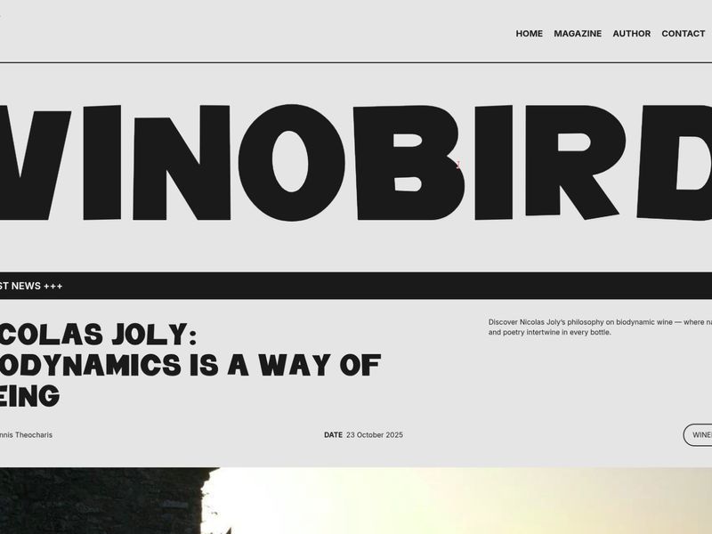 Vinobird