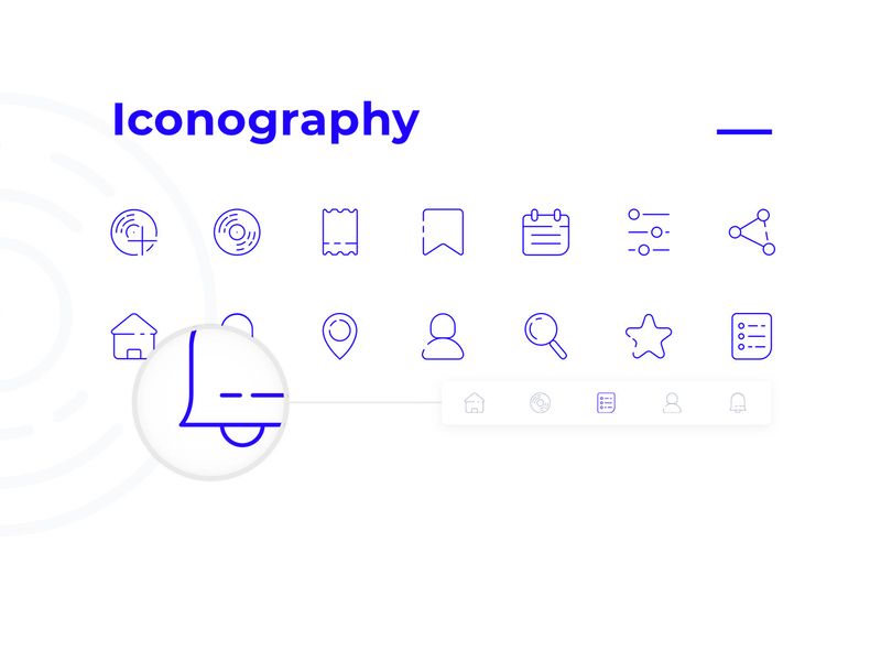 Event App - Mobile UI app on Behance